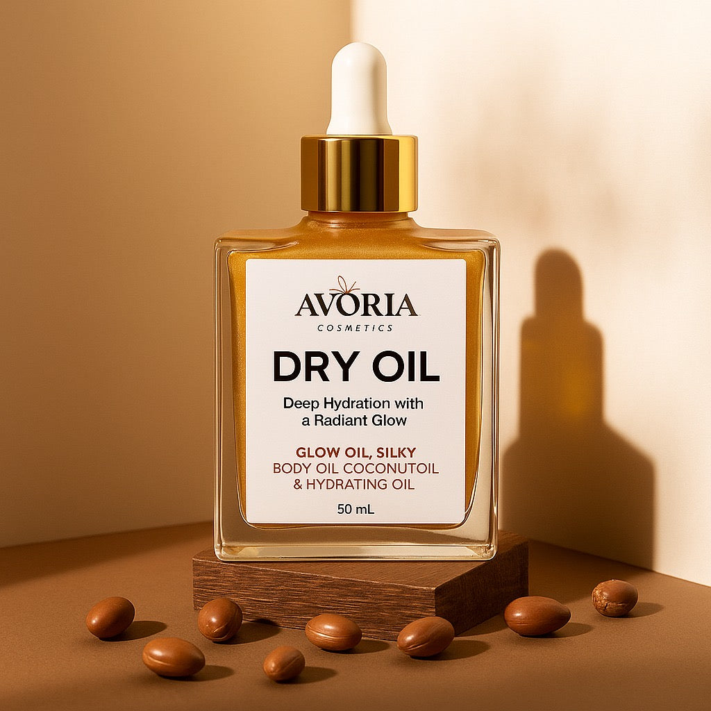 Dry oil shimmer